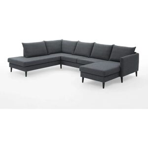 Atlantic Home Collection Rekvik U-Form Sofa - Wellenunterfederung, Massivholzfüße Atlantic Home Collection Rekvik U-Form Sofa - Wellenunterfederung, Massivholzfüße