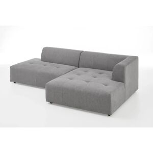 ATLANTIC HOME COLLECTION Leonardo Sofa - 3-Sitzer, Grau, Weiche Struktur, Made in Europe ATLANTIC HOME COLLECTION Leonardo Sofa - 3-Sitzer, Grau, Weiche Struktur, Made in Europe
