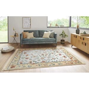 Nouristan Orient Flowers - Beige Viscose Rug 195x300cm Nouristan Orient Flowers - Beige Viscose Rug 195x300cm