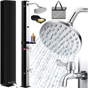 KESSER Ducha Solar de Jardín 40L - Hasta 60°C, Montaje Incluido KESSER Ducha Solar de Jardín 40L - Hasta 60°C, Montaje Incluido