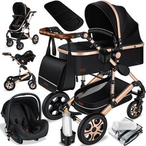 KESSER Loops 3-in-1 Kinderwagen – Komplettset mit Tragetasche, Sport- und Autositz KESSER Loops 3-in-1 Kinderwagen – Komplettset mit Tragetasche, Sport- und Autositz