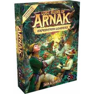 Czech Games Edition Lost Ruins of Arnak - Extension des Leaders d'Expédition - Publicité Czech Games Edition Lost Ruins of Arnak - Extension des Leaders d'Expédition - Publicité