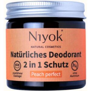 Niyok Peach Perfect Deodorant Cream - Für empfindliche Haut Niyok Peach Perfect Deodorant Cream - Für empfindliche Haut