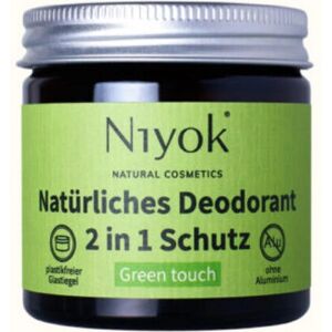 Niyok 3240 NIY Deodorant Creme - Natürliche, Vegane, 40ml Niyok 3240 NIY Deodorant Creme - Natürliche, Vegane, 40ml