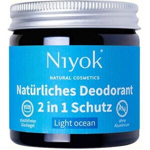 Niyok Leichte Ocean Cream Deodorant - Empfindliche Haut Niyok Leichte Ocean Cream Deodorant - Empfindliche Haut