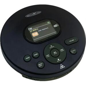 Reflexion PCD540DAB/BK Tragbarer CD-Player - MP3, CD-R, CD-RW Reflexion PCD540DAB/BK Tragbarer CD-Player - MP3, CD-R, CD-RW