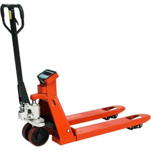 Schefer Gabelhubwagen Premium mit integrierter Waage Tragkraft 2500kg Gabellänge 800mm - Gabelhubwagen Schefer Gabelhubwagen Premium mit integrierter Waage Tragkraft 2500kg Gabellänge 800mm - Gabelhubwagen