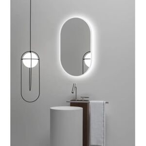 TALOS Oval LED Spiegel 45x75cm - Weiß - Spiegel TALOS Oval LED Spiegel 45x75cm - Weiß - Spiegel