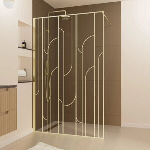 MARWELL Nouveau Gold Walk-in-Dusche - Badezimmer MARWELL Nouveau Gold Walk-in-Dusche - Badezimmer
