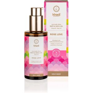 Khadi Rose Love 100ml Oil - Nourishing Ayurvedic Skin & Soul Elixir Khadi Rose Love 100ml Oil - Nourishing Ayurvedic Skin & Soul Elixir