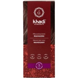 Color de cabello caoba Khadi - Natural, Duradero, Sin químicos Color de cabello caoba Khadi - Natural, Duradero, Sin químicos