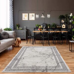 CARPET CITY Noa 9273 - Tapis moderne abstrait et géométrique - 140x200cm - Publicité CARPET CITY Noa 9273 - Tapis moderne abstrait et géométrique - 140x200cm - Publicité