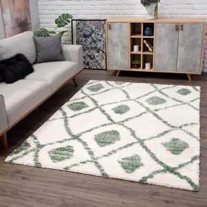 Carpet City Pulpy 563 grün Teppich - Ethno Look, 80cm x 300cm Carpet City Pulpy 563 grün Teppich - Ethno Look, 80cm x 300cm