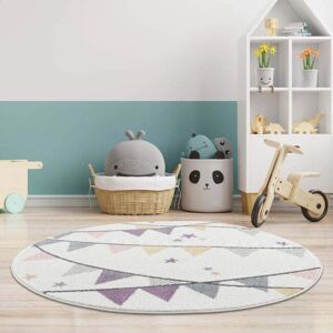 CARPET CITY Kinderteppich Anime9381 Beige runder Spielteppich CARPET CITY Kinderteppich Anime9381 Beige runder Spielteppich