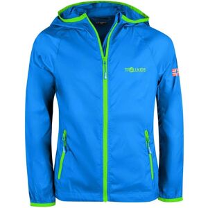 Trollkids Chaqueta de Running Fjell para Niños - Azul - Ligera y a Prueba de Viento Trollkids Chaqueta de Running Fjell para Niños - Azul - Ligera y a Prueba de Viento