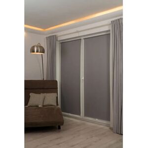 K-HOME Klemmfix-Rollo - 90x150cm - Grau - Rollos K-HOME Klemmfix-Rollo - 90x150cm - Grau - Rollos