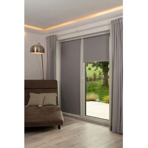 K-HOME Klemmfix-Rollo - 200cm x 100cm - Grau - Verdunkelungsrollos K-HOME Klemmfix-Rollo - 200cm x 100cm - Grau - Verdunkelungsrollos