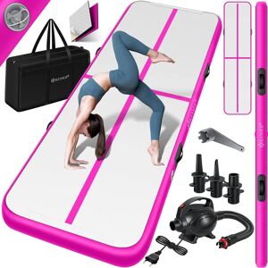 Tapis de Gymnastique Gonflable KESSER - Rose - Publicité Tapis de Gymnastique Gonflable KESSER - Rose - Publicité