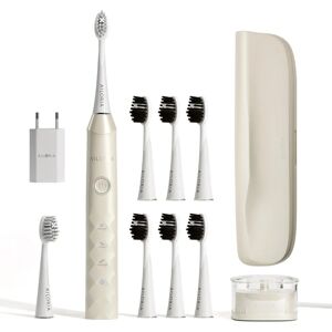 Brosse à dents électrique AILORIA SHINE BRIGHT - 3 Modes, Blanc - Publicité Brosse à dents électrique AILORIA SHINE BRIGHT - 3 Modes, Blanc - Publicité