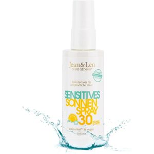 Jean & Len 2900200819 SPF30 Peau sensible Spray solaire - Publicité Jean & Len 2900200819 SPF30 Peau sensible Spray solaire - Publicité