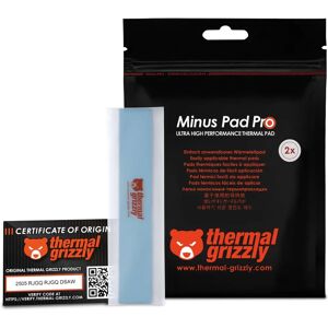 Thermal Grizzly Minus Pad Pro - 120x20x2mm - Grey - Thermal Pads Thermal Grizzly Minus Pad Pro - 120x20x2mm - Grey - Thermal Pads