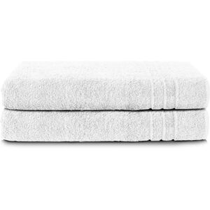 Komfortec Jumbo Badetuch-Set - Badetuch - Weiß Komfortec Jumbo Badetuch-Set - Badetuch - Weiß