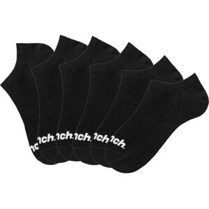 BENCH. Sportsocken - 6 Paar, Schwarz, Gr. 35-38 BENCH. Sportsocken - 6 Paar, Schwarz, Gr. 35-38