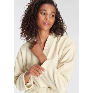 LASCANA Weiß Kurz-Kimono-Bademantel XXL/48 - Bademantel LASCANA Weiß Kurz-Kimono-Bademantel XXL/48 - Bademantel