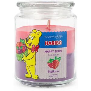 Bougie Parfumée Haribo - 2en1 Fraise & Baies - Parfums pour Toutes les Humeurs - Publicité Bougie Parfumée Haribo - 2en1 Fraise & Baies - Parfums pour Toutes les Humeurs - Publicité