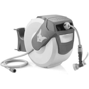 Fuxtec - Wall Hose Reel 20m with Easy Fix - Gray Fuxtec - Wall Hose Reel 20m with Easy Fix - Gray