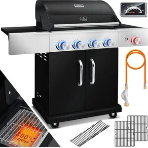 KESSER Barbecue à gaz en acier inoxydable avec infrarouge 800°C - Master - Publicité KESSER Barbecue à gaz en acier inoxydable avec infrarouge 800°C - Master - Publicité