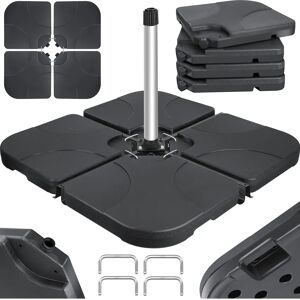 Support de parasol KESSER - 4 pièces - 60L/80kg - Publicité Support de parasol KESSER - 4 pièces - 60L/80kg - Publicité