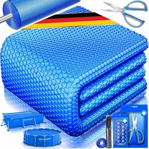 Couverture solaire de piscine Kesser 300x200cm - Résistante UV, Rétention de chaleur - Publicité Couverture solaire de piscine Kesser 300x200cm - Résistante UV, Rétention de chaleur - Publicité
