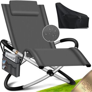 KESSER Sillón ergonómico de jardín - Hasta 180kg - Transpirable y plegable KESSER Sillón ergonómico de jardín - Hasta 180kg - Transpirable y plegable