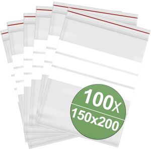 Polyethylene Storage Bag - 150x200mm - Press Seal Polyethylene Storage Bag - 150x200mm - Press Seal