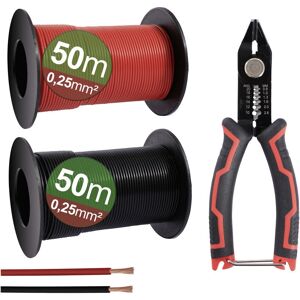 Quadrios 23CW027 Kobberkabelsæt - 50m Quadrios 23CW027 Kobberkabelsæt - 50m