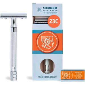 Rasoir de Sécurité Merkur 23C - Peigne Fermé Classique - Publicité Rasoir de Sécurité Merkur 23C - Peigne Fermé Classique - Publicité