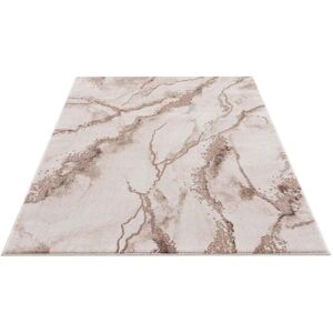 Carpet City Chic Beigeteppich - Abstrakter Moderner Teppich - 80x300cm Carpet City Chic Beigeteppich - Abstrakter Moderner Teppich - 80x300cm