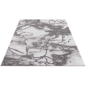 CARPET CITY Chic Grau Kurzflor Moderner Teppich - Teppich CARPET CITY Chic Grau Kurzflor Moderner Teppich - Teppich