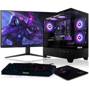 BEASTCOM Q5 Pro Gaming - Intel Core i9-10900F - 32 GB RAM - 1 TB SSD - RTX 4060 - Windows 11 Pro - PC Gaming 27" Full-HD - Publicité BEASTCOM Q5 Pro Gaming - Intel Core i9-10900F - 32 GB RAM - 1 TB SSD - RTX 4060 - Windows 11 Pro - PC Gaming 27" Full-HD - Publicité