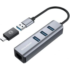 Graugear USB Hub - 3 Ports, Station d'accueil, Noir - Publicité Graugear USB Hub - 3 Ports, Station d'accueil, Noir - Publicité
