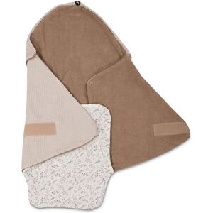 ULLENBOOM Einschlagdecke - Floral-Sand, 900x1000 cm - Babydecke ULLENBOOM Einschlagdecke - Floral-Sand, 900x1000 cm - Babydecke