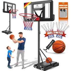 Aro de baloncesto ajustable Kesser - Equipo de juego al aire libre Aro de baloncesto ajustable Kesser - Equipo de juego al aire libre