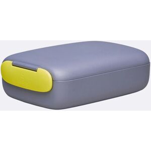 BioLoco BPUL307 - PLA - grijs/geel - 19.5x13 cm lunch box BioLoco BPUL307 - PLA - grijs/geel - 19.5x13 cm lunch box