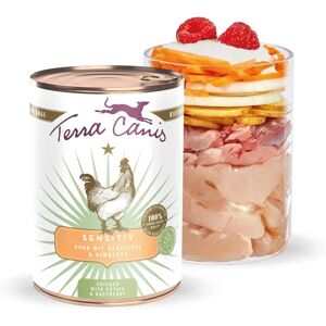 Terra Canis Sensitive - Poulet 12x400g - Nourriture pour chiens - Publicité Terra Canis Sensitive - Poulet 12x400g - Nourriture pour chiens - Publicité