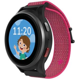 Anio 6 Montre connectée pour enfants rose/noir - Sécurité & GPS - Publicité Anio 6 Montre connectée pour enfants rose/noir - Sécurité & GPS - Publicité