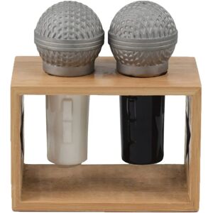 Winkee Distributeur de Sel et Poivre - Microphone - Publicité Winkee Distributeur de Sel et Poivre - Microphone - Publicité