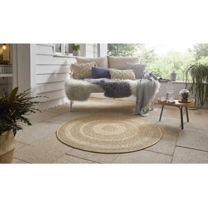 NORTHRUGS Almendro Round Beige Carpet - 200cm, 6mm, Polypropylene, Indoor Outdoor NORTHRUGS Almendro Round Beige Carpet - 200cm, 6mm, Polypropylene, Indoor Outdoor