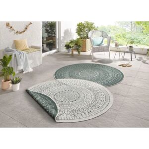 NORTHRUGS Porto Wendeteppich - Round Reversible Rug - UV-resistant & Outdoor-Ready NORTHRUGS Porto Wendeteppich - Round Reversible Rug - UV-resistant & Outdoor-Ready