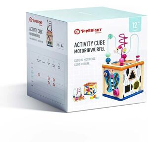 Cube Éducatif Topbright - Multicolore, Trieur de Formes, Labyrinthe de Perles - Publicité Cube Éducatif Topbright - Multicolore, Trieur de Formes, Labyrinthe de Perles - Publicité